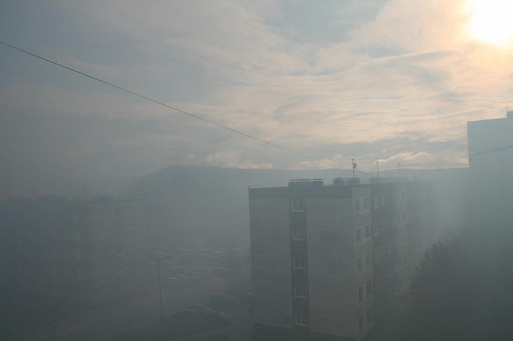 IMG_7140.JPG - Видимо решили проверить, как скрыть весь наш город Североморск от взора потенциальных врагов.. :-)