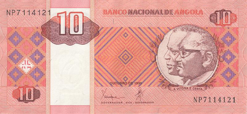 ANG_01_A.JPG - Ангола, 1999г., 10 кванз.