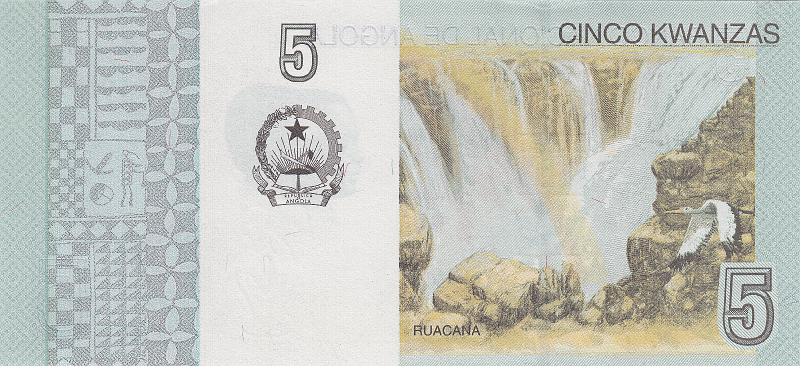 ANG_04_B.JPG - Angola, 5 kwanzas, UNC.