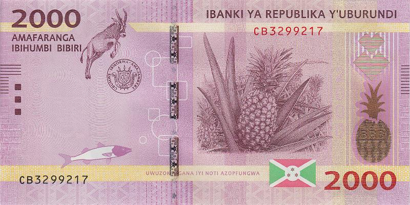 BUR_04_A.JPG - Бурунди, 2015г., 2000 франков.