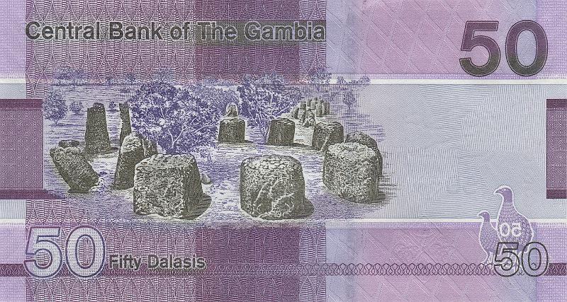 GMD_06_B.JPG - Gambia, 50 dalasis, UNC.