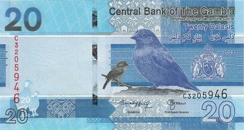 GMD_09_A.JPG - Гамбия, 2023г., 20 даласи.