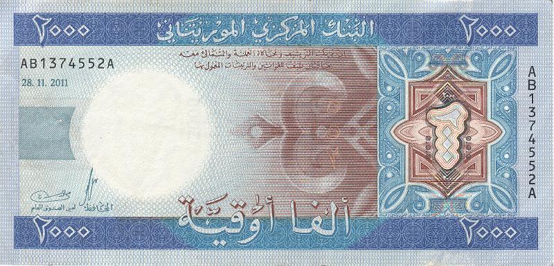 MAV_02_A.JPG - Мавритания, 2011г., 2000 угия.