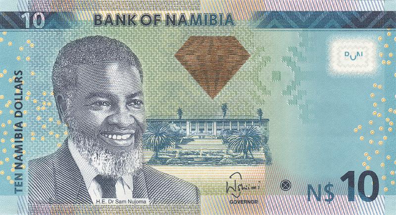 NAM_01_A.JPG - Намибия, 2012г., 10 долларов.