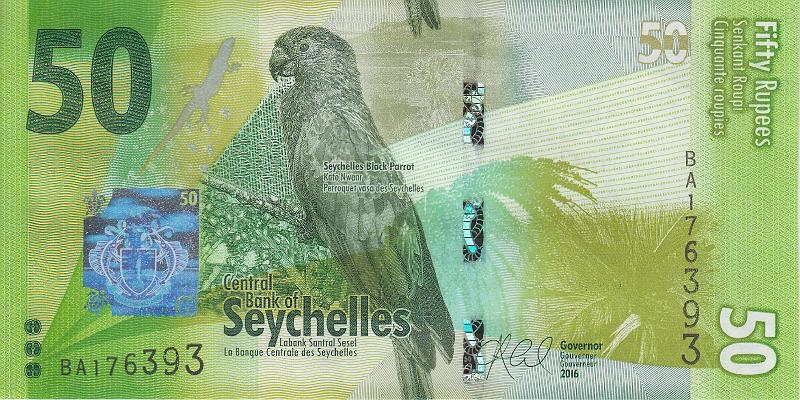 SEY_03_A.JPG - Сейшельские острова, 2016г., 50 рупий.