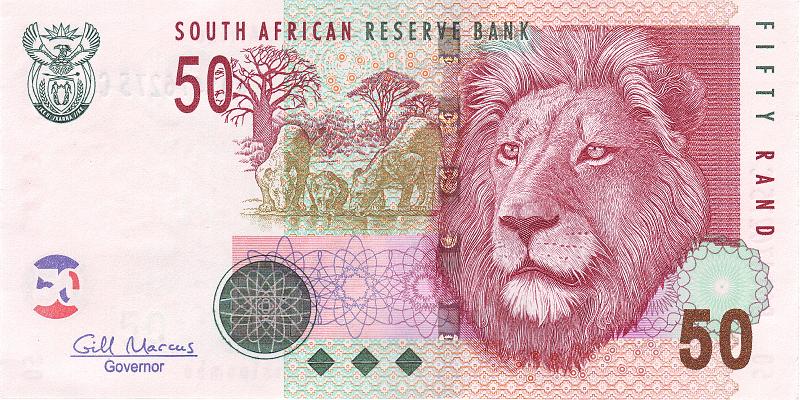 SAR_02_A.JPG - Южно-Африканская Республика, 2005г., 50 рандов.