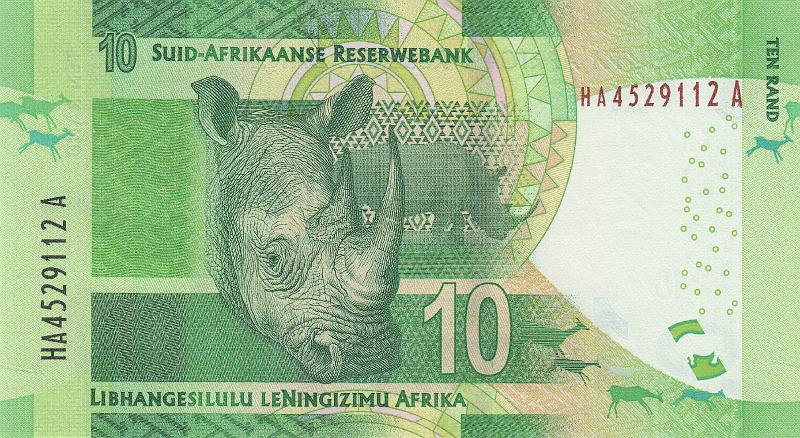 SAR_10_B.JPG - Republic of South Africa, 10 rand, UNC.