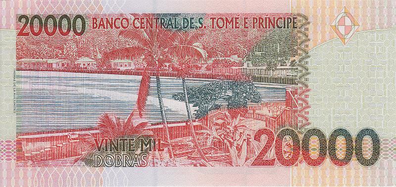 STD_02_B.JPG - São Tomé and Príncipe, 20 000 dobras, UNC.