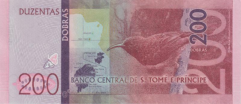 STD_04_B.JPG - São Tomé and Príncipe, 200 dobras, UNC.