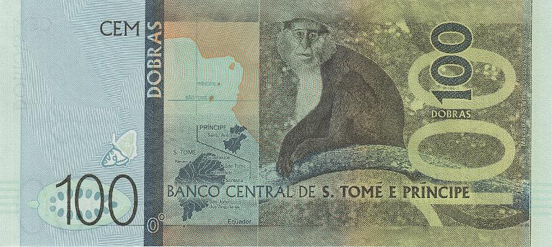 STD_05_B.JPG - São Tomé and Príncipe, 100 dobras, UNC.