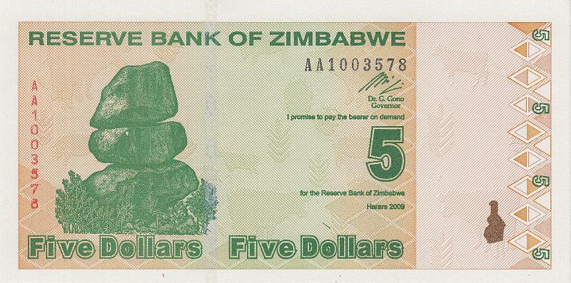 ZMB_08_A.JPG - Зимбабве, 2009г., 5 долларов.