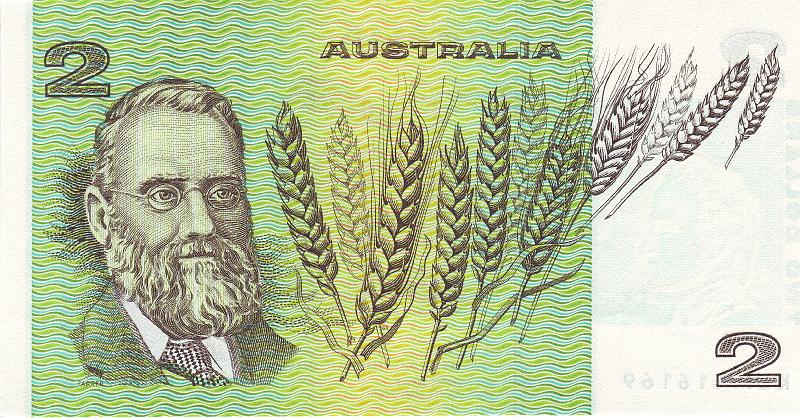 AUS_04_B.JPG - Australia, 2 dollars, UNC.
