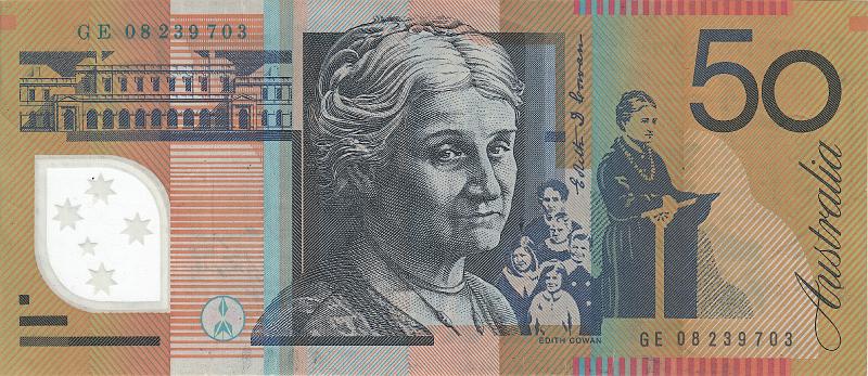 AUS_07_B.JPG - Australia, 50 dollars, aUNC.