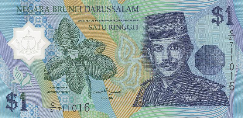 BRU_02_A.JPG - Бруней, 2008г., 1 доллар.