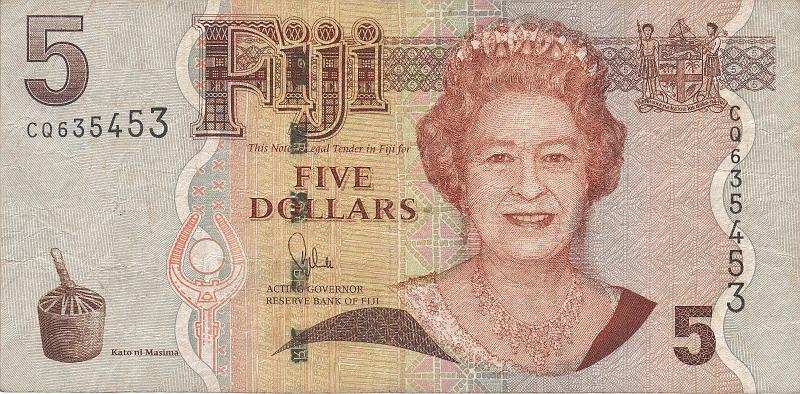FIJ_02_A.JPG - Фиджи, 2007...2011гг., 5 долларов.