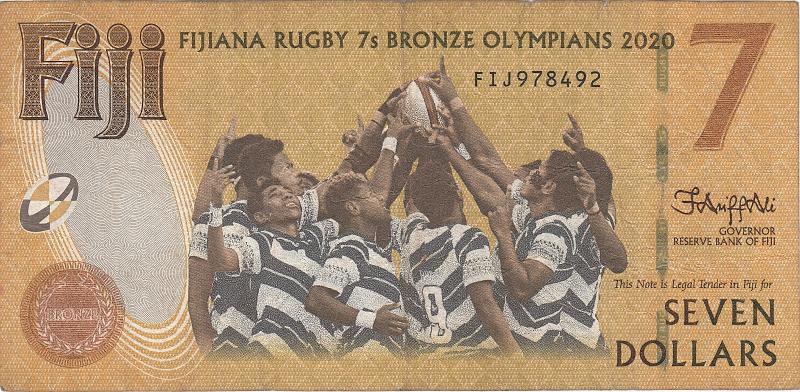FIJ_10_A.JPG - Фиджи, 2020г., 7 долларов. (Памятная, Олимпиада 2020)