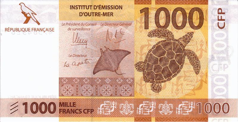 XPF_01_A.JPG - Французские тихоокеанские территории, 2014г., 1000 франков.