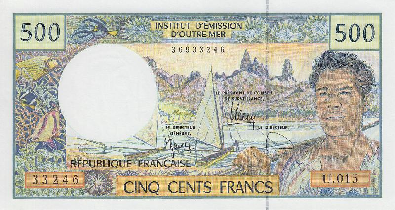 XPF_03_A.JPG - Французские тихоокеанские территории, 1996г., 500 франков.