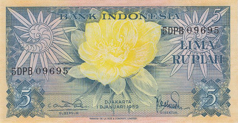 INZ_09_A.JPG - Индонезия, 1959г., 5 рупий.