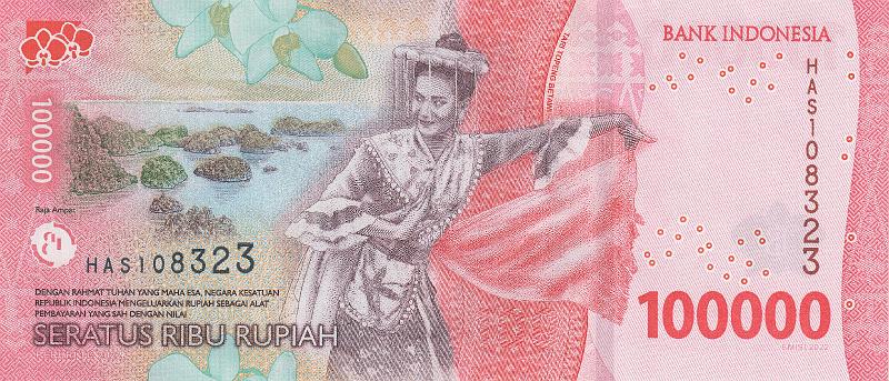 INZ_24_B.JPG - Indonesia, 100 000 rupiah, UNC.