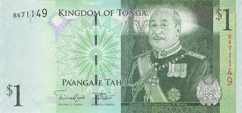 TNG_01_A.JPG - Тонга (Королевство), 2014 (2009)г., 1 паанга.