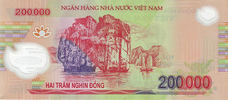 VIE_02_B.JPG - Vietnam, 200 000 dongs, aUNC.