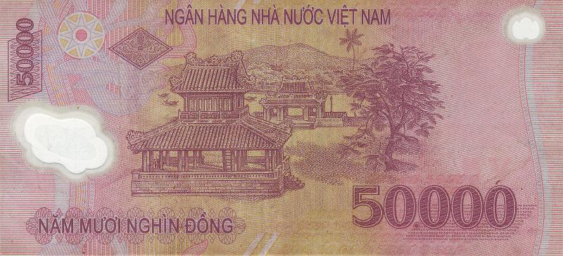 VIE_04_B.JPG - Vietnam, 50 000 dongs, VF.