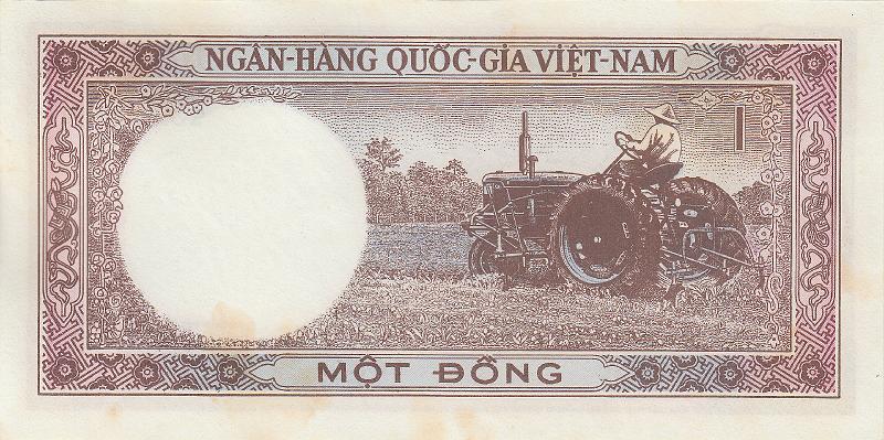 VIE_12_B.JPG - Vietnam, 1 dong, XF.