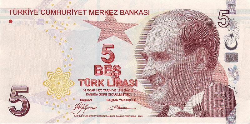 TUR_05_A.JPG - Турция, 2009г., 5 лир.