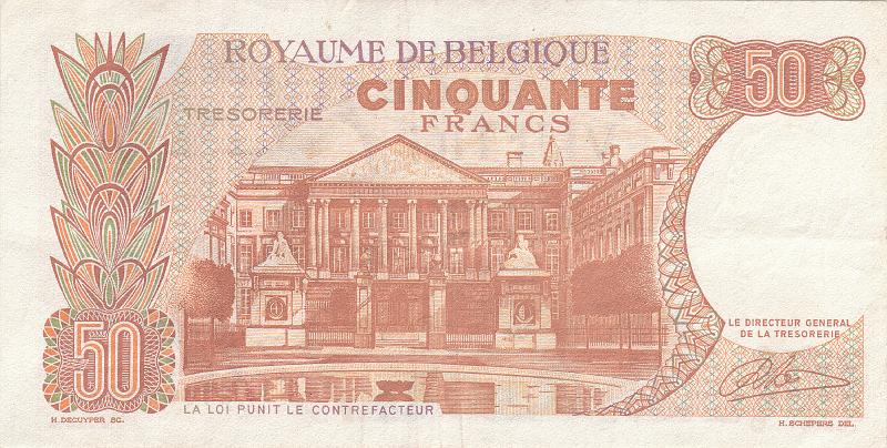 BEG_02_B.JPG - Belgie, 50 frank, aUNC.