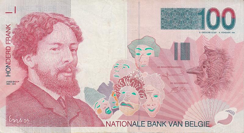 BEG_04_A.JPG - Бельгия, 1995г., 100 франков.