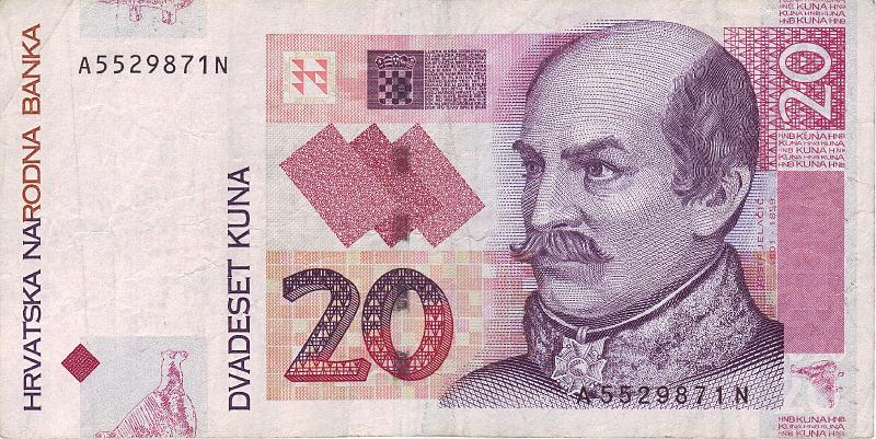 HRV_02_A.JPG - Хорватия, 2001г., 20 кун.