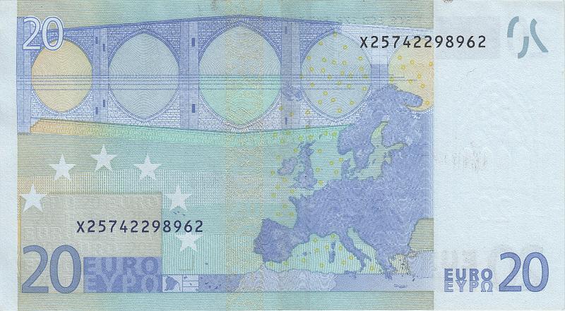 EUR_07_B.JPG - Euro, 20 euro, aUNC.
