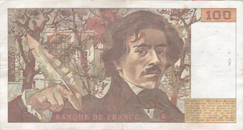 FRA_05_B.JPG - France, 100 francs, XF.