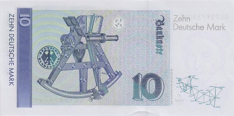 GER_05_B.JPG - Germany, 10 mark, UNC.