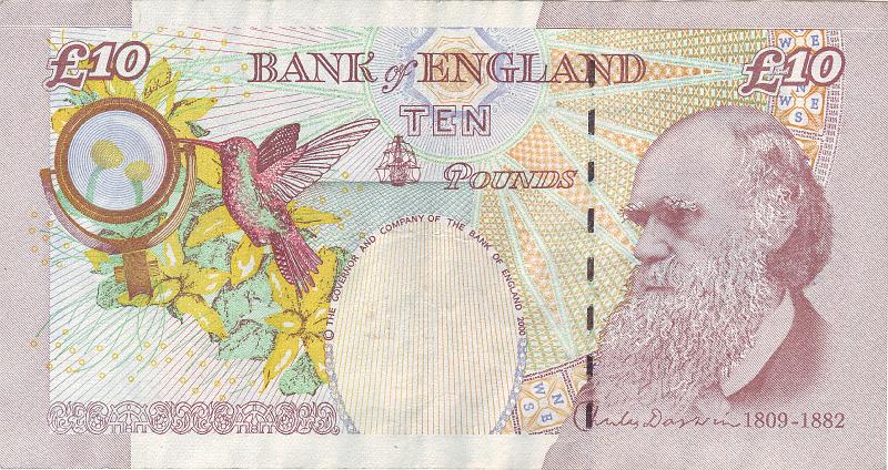 ENG_04_B.JPG - England, 10 pounds, XF.