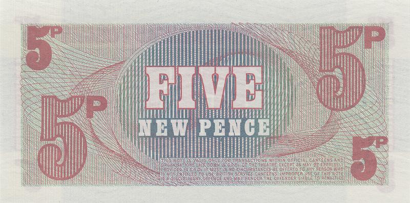 ENG_08_B.JPG - England, 5 new pence, aUNC.