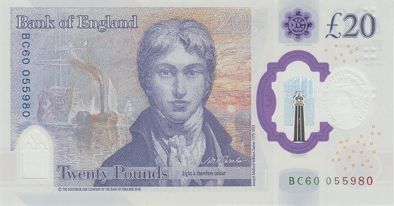 ENG_10_B.JPG - England, 20 pounds, UNC.
