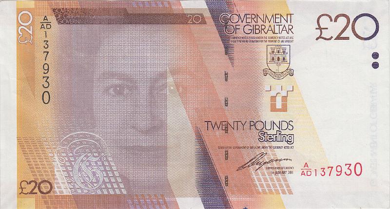 GBR_07_A.JPG - Гибралтар, 2011г., 20 фунтов.