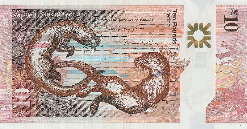 SCT_10_B.JPG - Scotland, (Tne Royal Bank of Scotland plc), 10 pounds, XF.