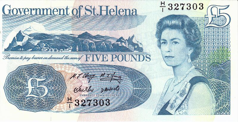 STH_03_A.JPG - Острова Святой Елены, Вознесения и Тристан-да-Кунья, 1998г., 5 фунтов.