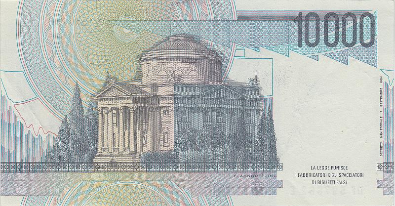 ITA_04_B.JPG - Italy, 10 000 lirs, XF.