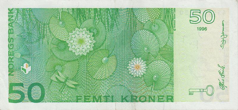 NOR_07_B.JPG - Norway, 50 krones, XF.