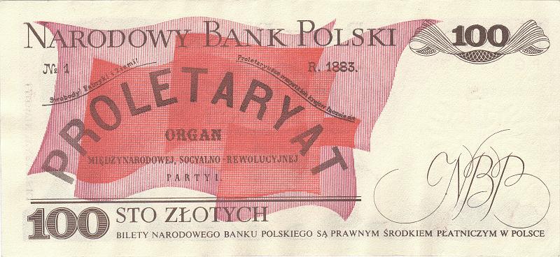 POL_06_B.JPG - Poland, 100 zloty, aUNC.