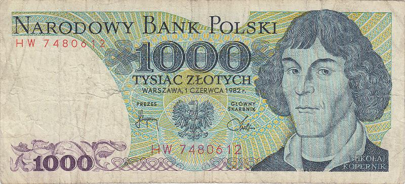 POL_15_A.JPG - Польша, 1982г., 1000 злотых.
