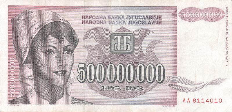 YUG_05_A.JPG - Югославия, 1993г., 500 000 000 динар.