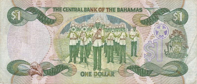 BHM_01_B.JPG - Commonwealth of the Bahamas, 1 dollar, UNC.
