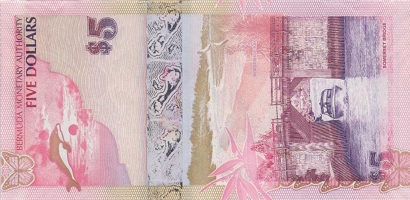BRM_02_B.JPG - Bermuda, 5 dollars, UNC.