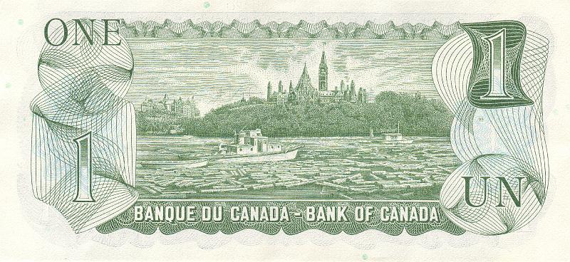 CAN_01_B.JPG - Canada, 1 dollar, UNC.