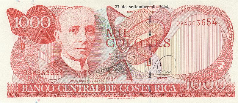 CST_02_A.JPG - Коста-Рика, 2004г., 1000 колон.
